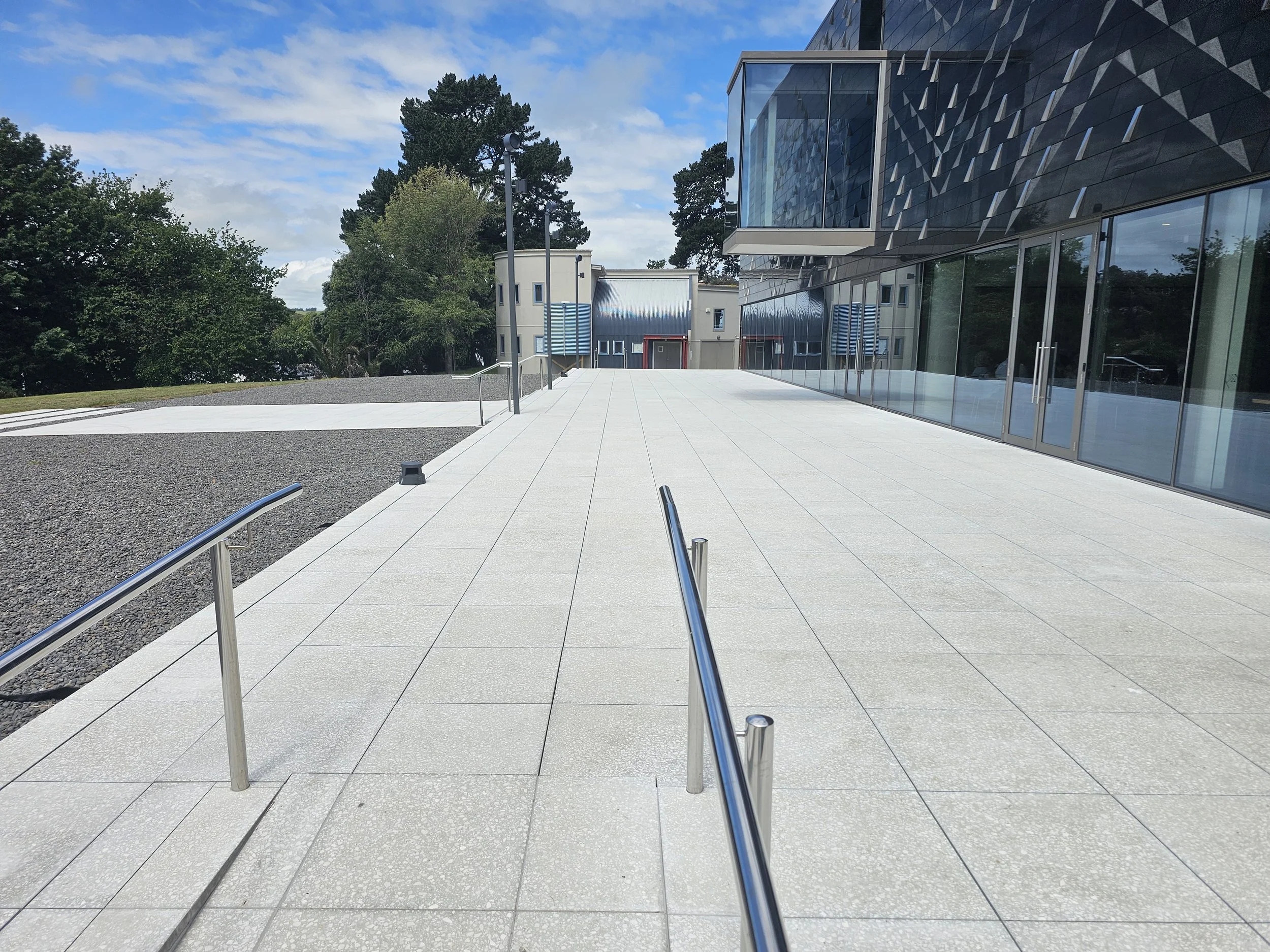 Sarjeant Gallery pavers