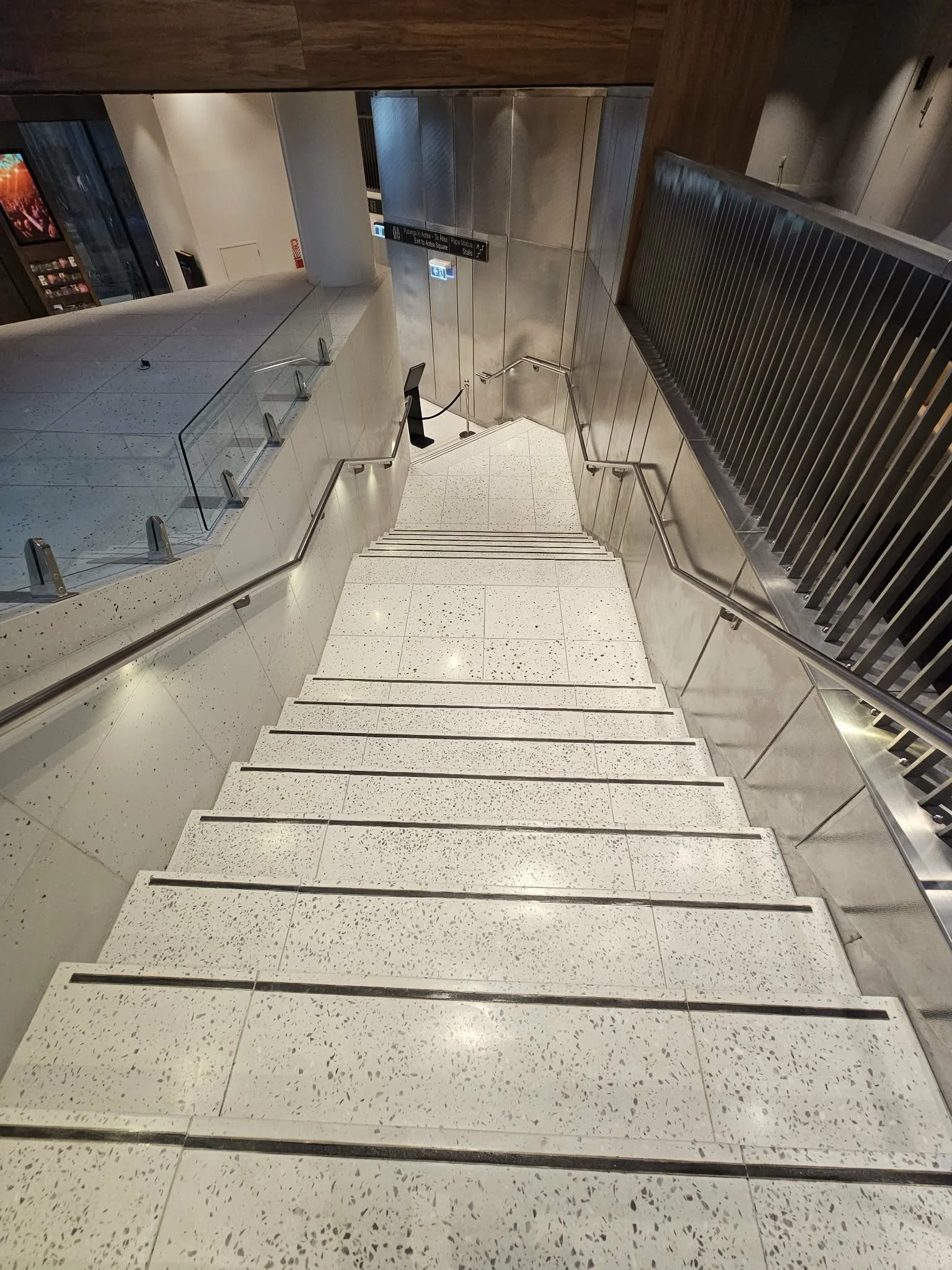 Refurbished Stairs Aotea Center