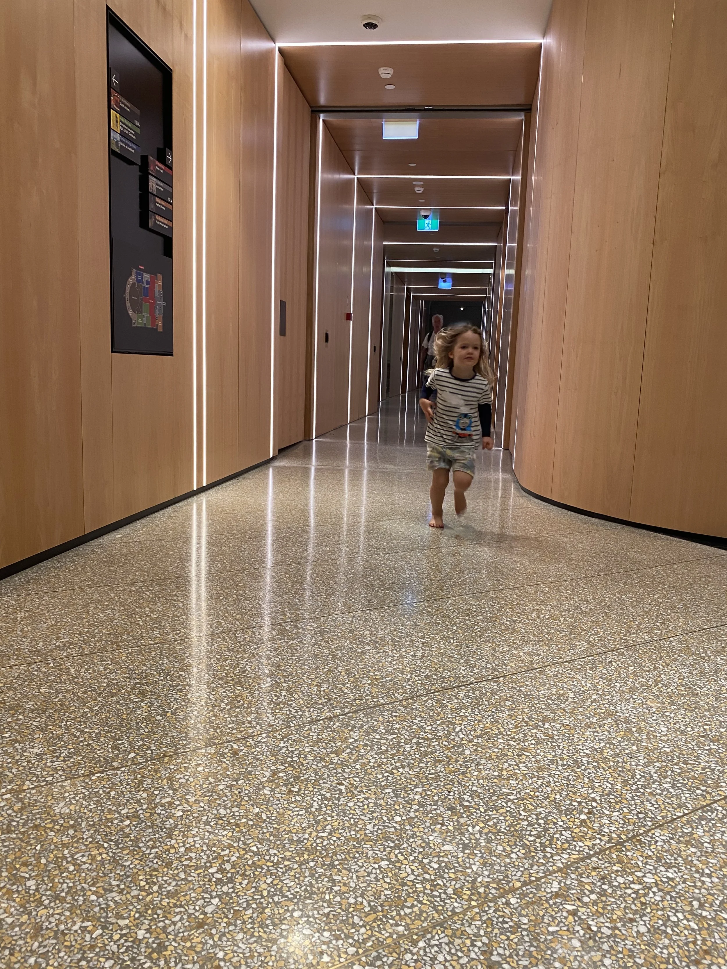 AWMM Te Ao Marama Insitu terrazzo floor