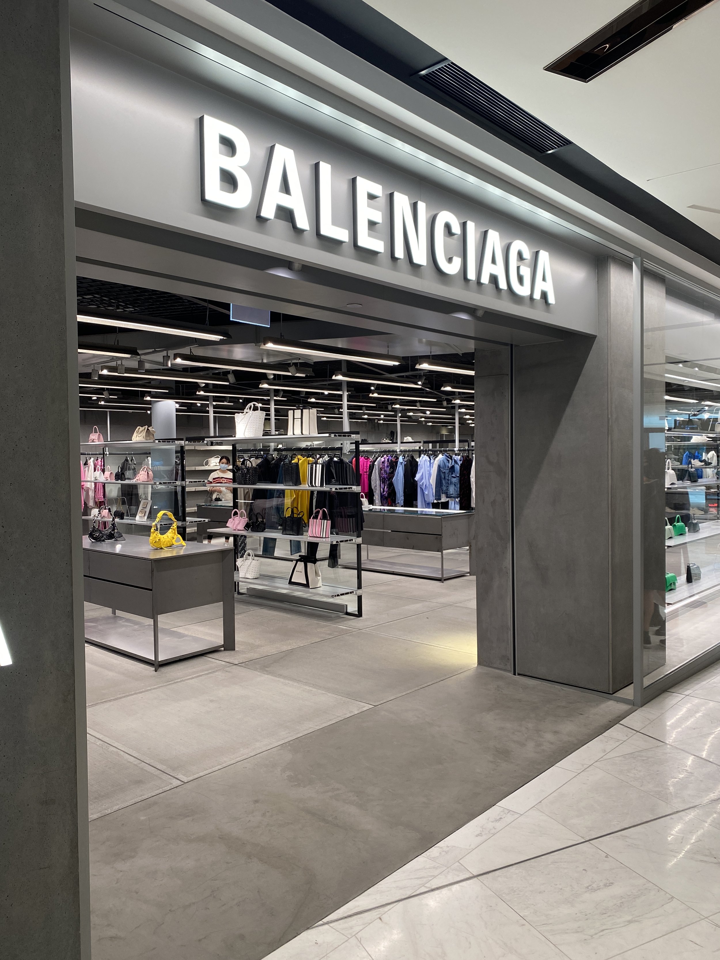 Balenciaga Newmarket inside store images