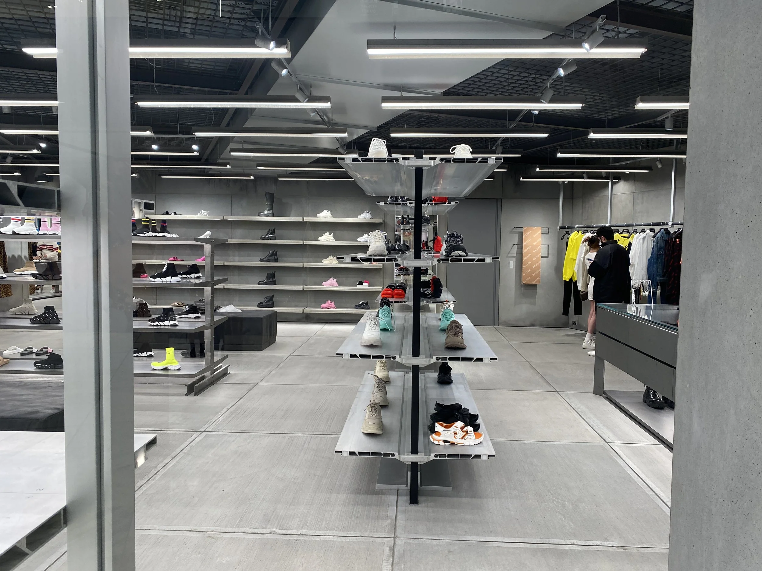 Balenciaga floor and ceiling panels 