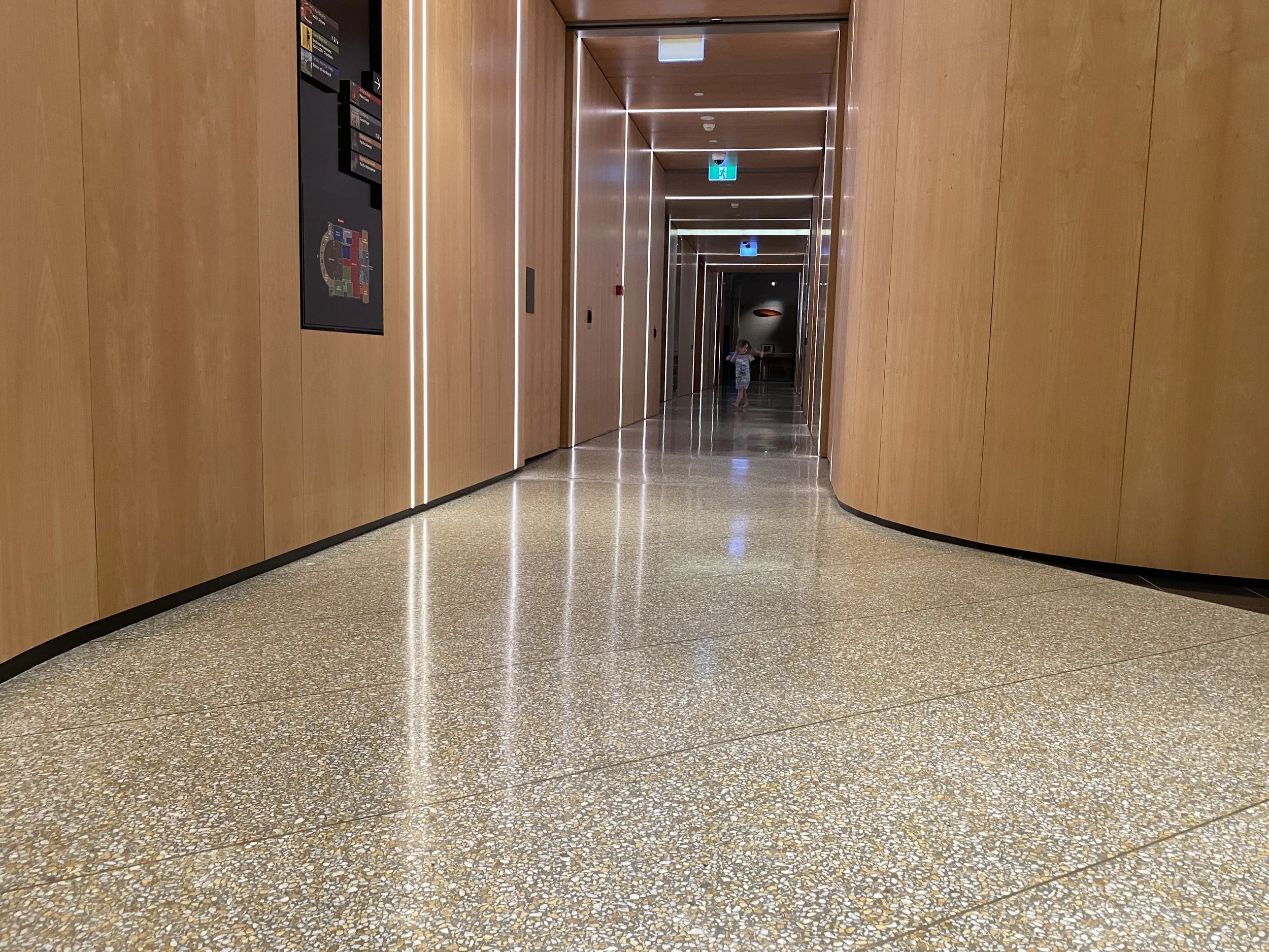 Te Ao Marama AWMM Terrazzo insitu floor