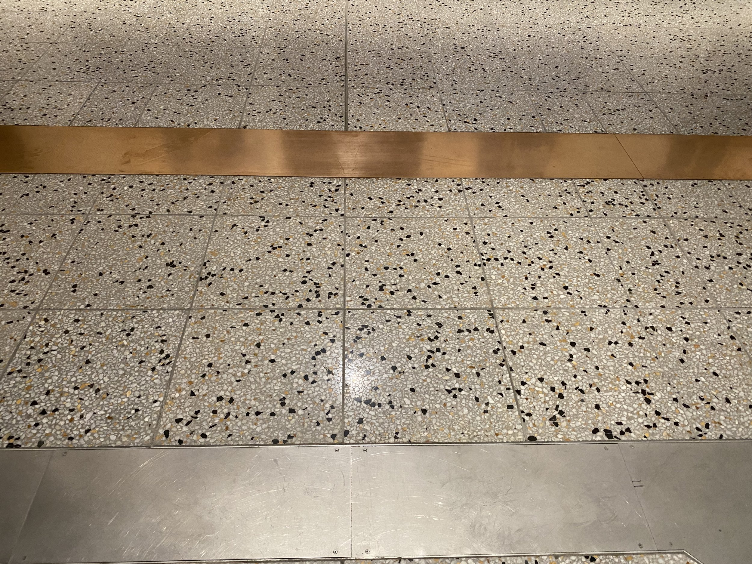 Terrazzo tiles Auckland war memorial Museum Te Ao Marama