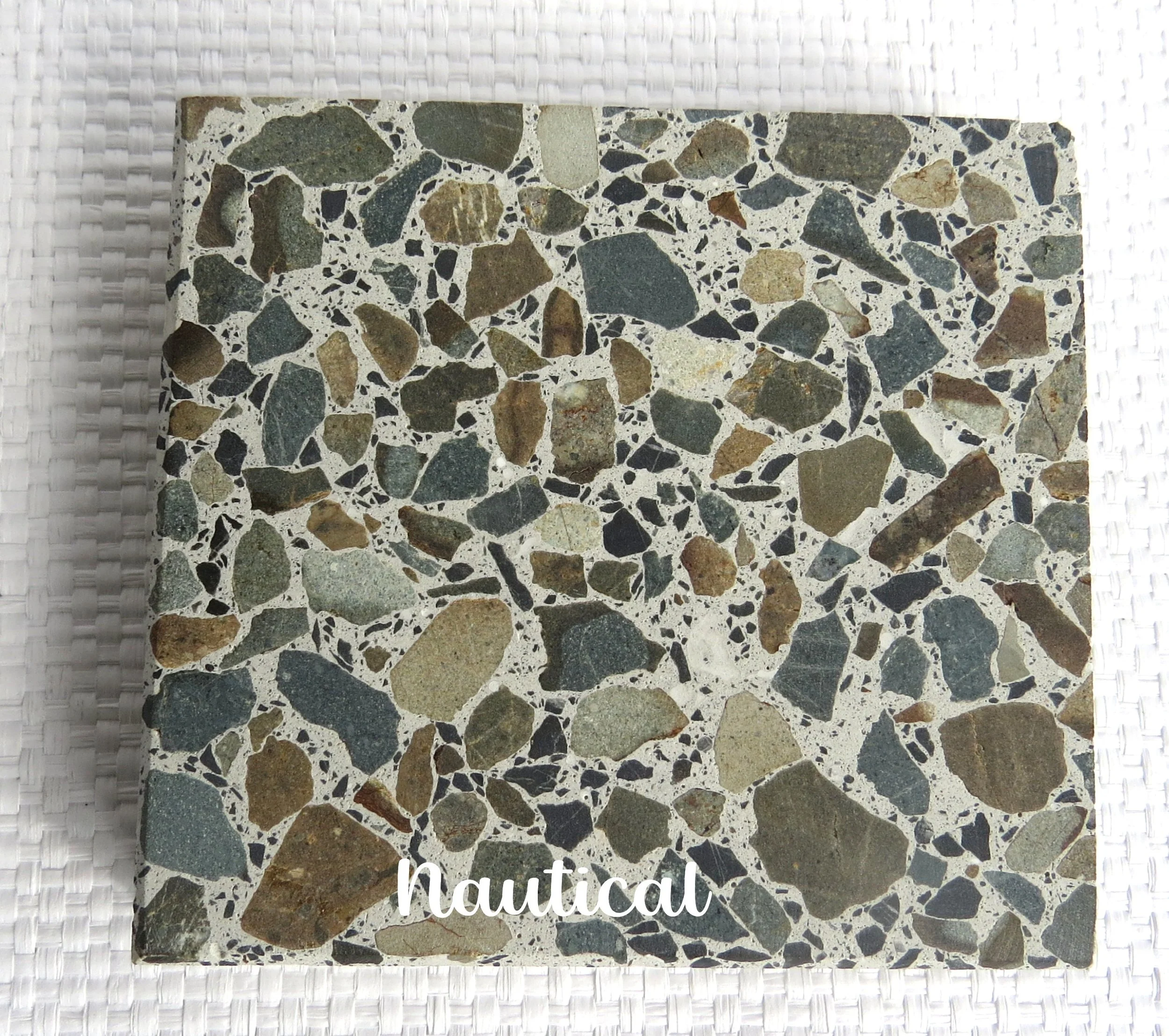 Nautical- The natural blues and browns go well with everything nautical. We love the  ocean. Going out in our little boats to catch a snapper, go diving, or simply enjoy island hopping. Made in NZ using Stone from Golden Bay in the South Island in a 