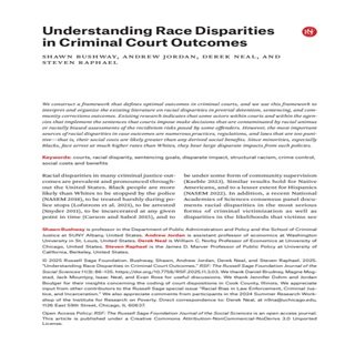 Steven Raphael Understanding Race Disparities in Criminal Court Outcomes — Read-Me.Org ...