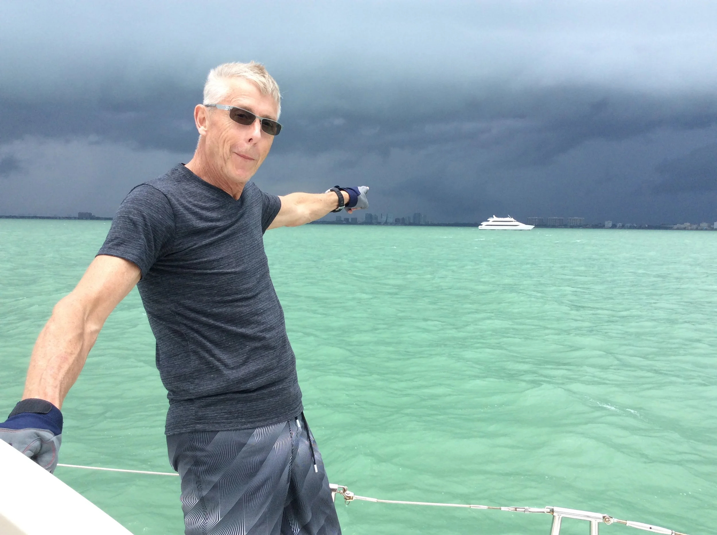 First weather encounter