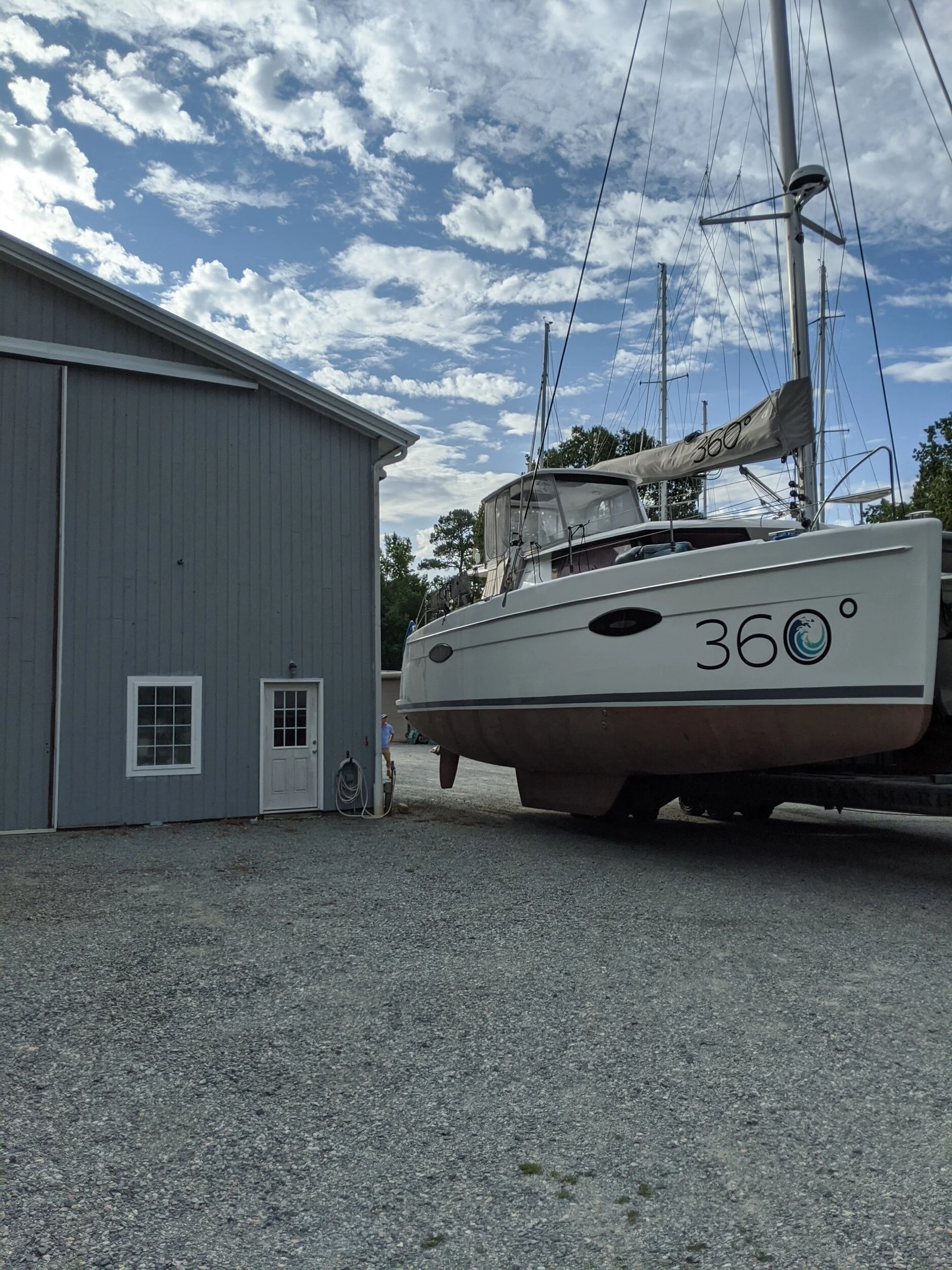 360: Our 7 week Haulout at Cardinal, VA