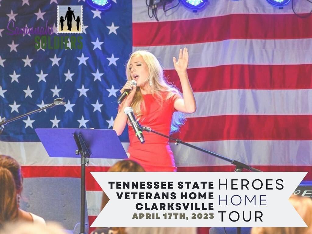 We can&rsquo;t wait for tomorrow at Tennessee State Veterans Home Clarksville, our third stop on the #HeroesHomeTour!  Then, @savannahmaddison will head to Huntsville, Alabama on Friday for our 4th location and other special visits.