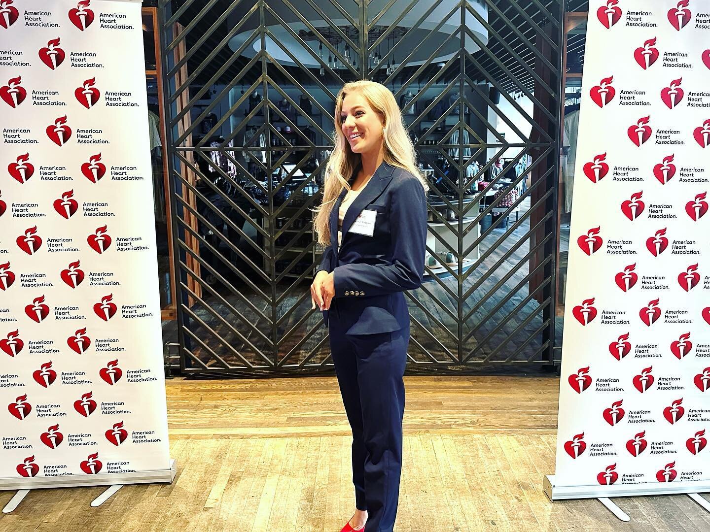@savannahmaddison was a special guest at the 2023 Executive Breakfast with American Heart Association! An incredible morning focused on the next 100 years of Heart Health and Stroke Treatment!