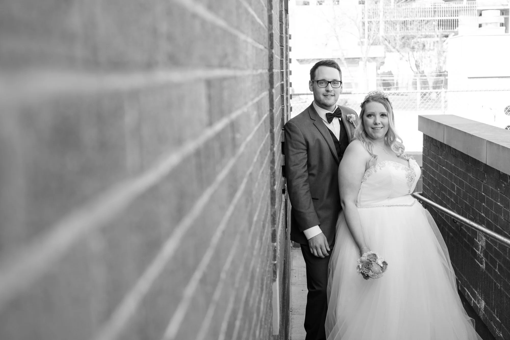 Janelle + Zach Brink Lounge Wedding | Madison, WI Wedding Photographer