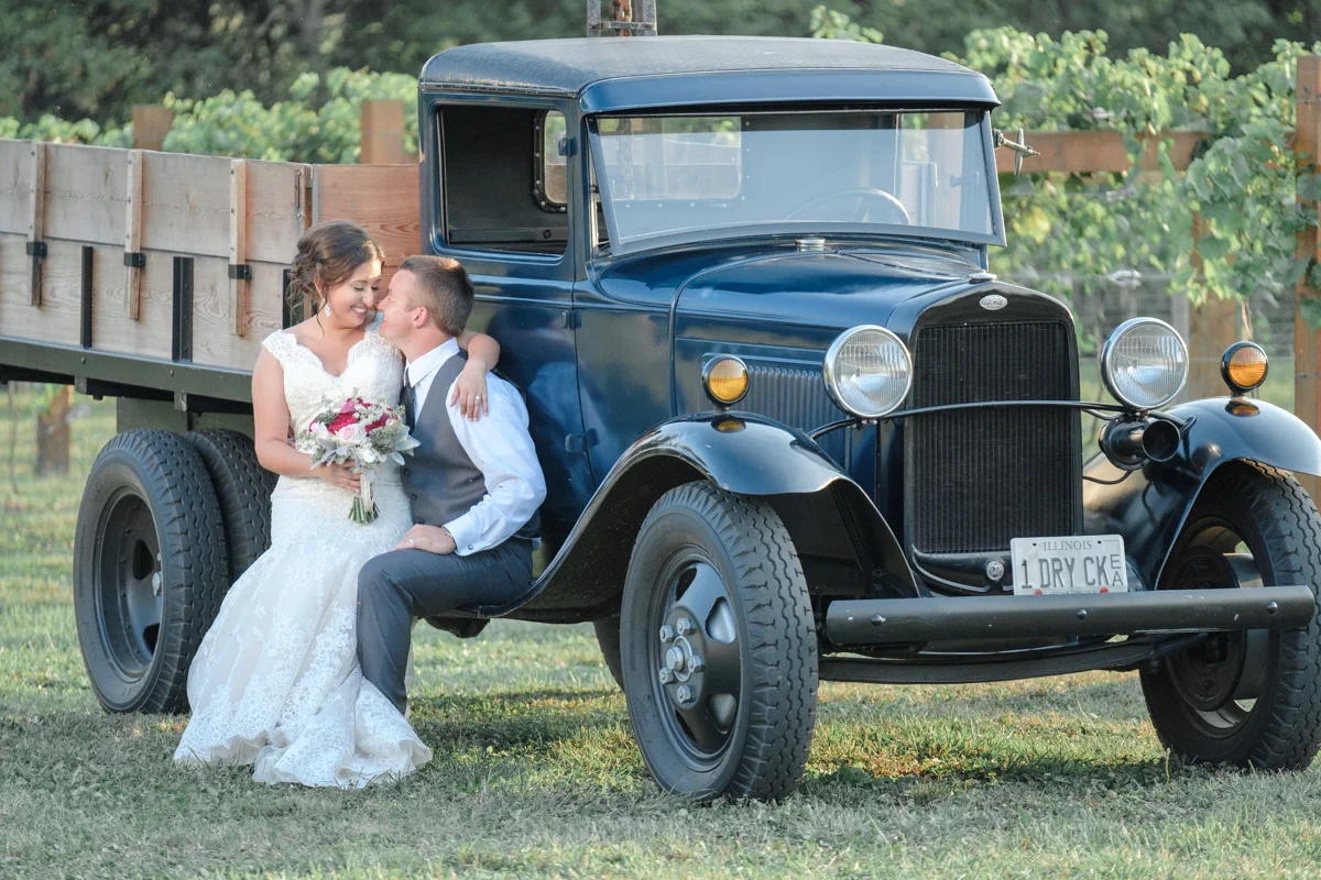 Jessica + Nathan DC Estate Winery Wedding | South Beloit, IL Wedding Photographer