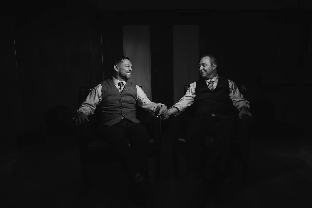 Jared + Mark LeRoy Park &amp; Pinstripes Wedding | Barrington, IL Wedding Photographer