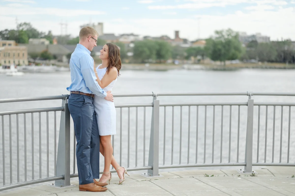Kiley + Trevor Downtown Rockford Engagement Session | Rockford, IL Photographer
