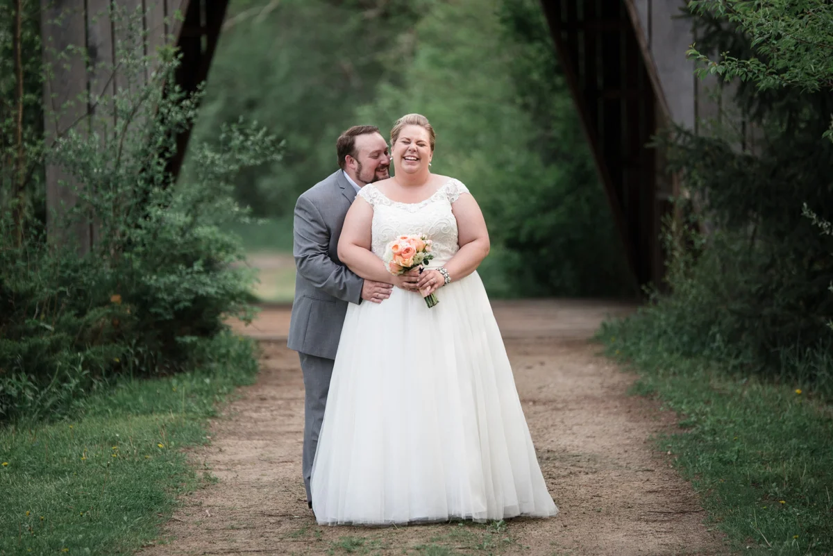 Abby + Seth Riverside Community Church + Williams Tree Farm Wedding | Rockford, IL Wedding Photographer