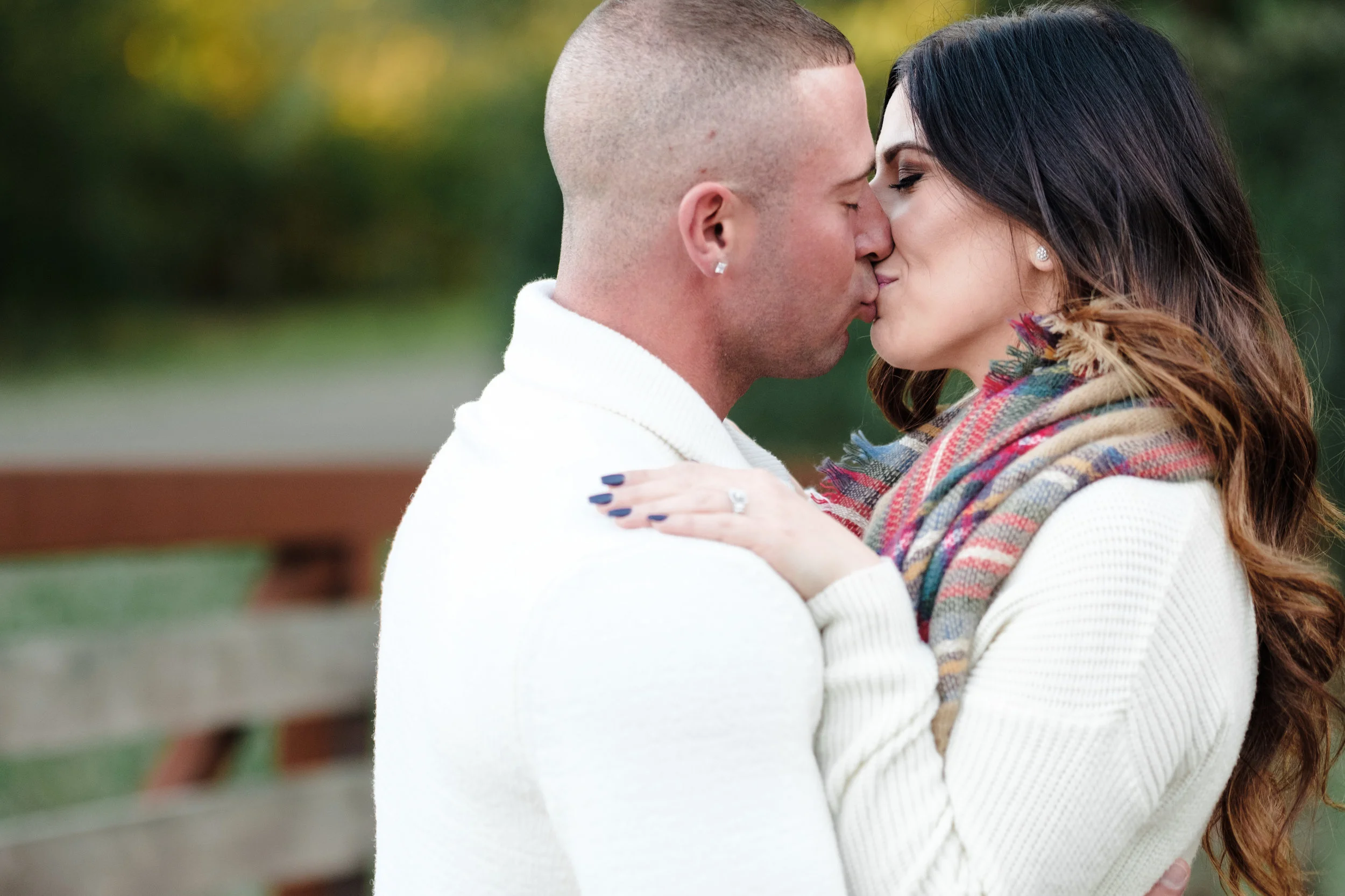 Noura + Kyle Rock Cut State Park Engagement Session | Loves Park, IL Wedding Photographer