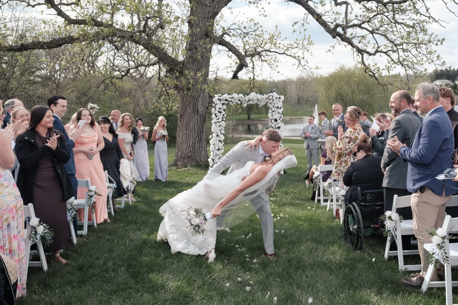 Such a perfect day for Brooklyn &amp; Preston ! 

Venue @thepavilionatorchardridgefarms 
Coordinator @coravera_events
