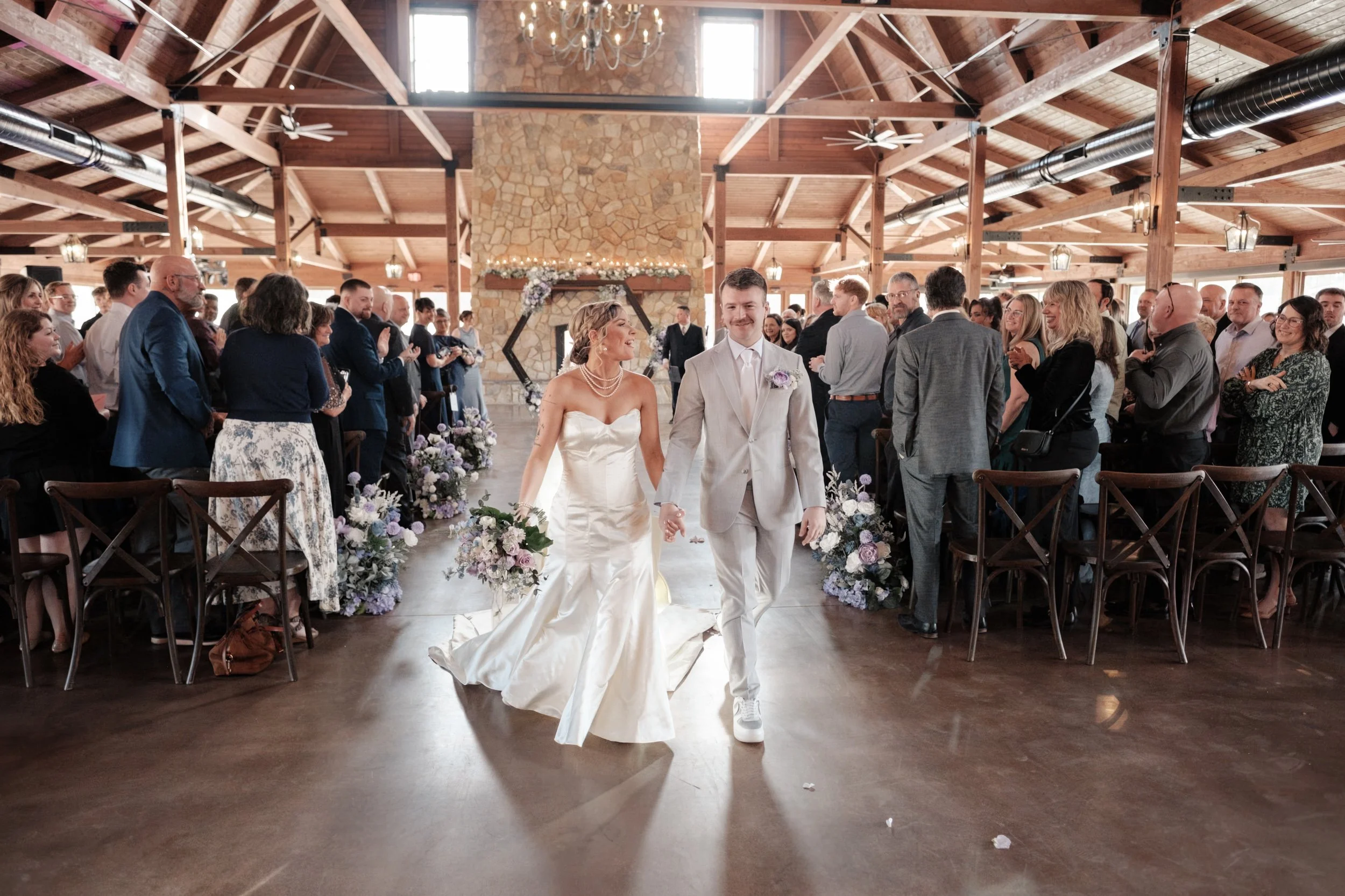 Hannah and Zach's Romantic Spring Wedding at The Pavilion at Orchard Ridge Farms | Rockton IL