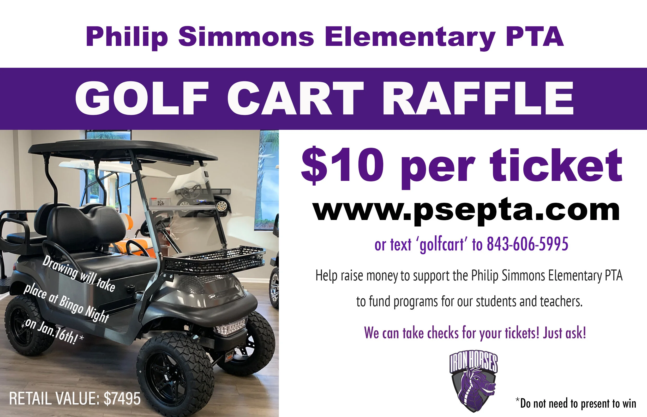 Golf Cart Raffle