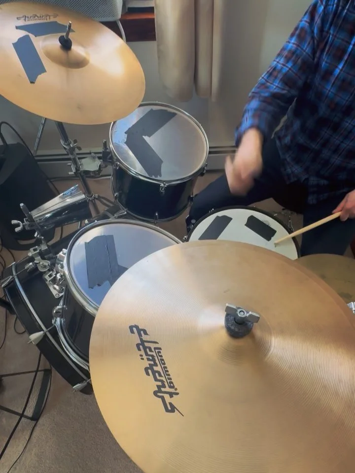 Forever seeking that flow state #drums #drumming #drumpractice #groove #flow #flowstate #percussion