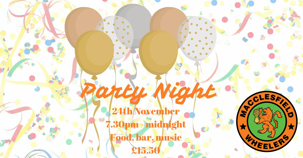 Party Night 24 Nov