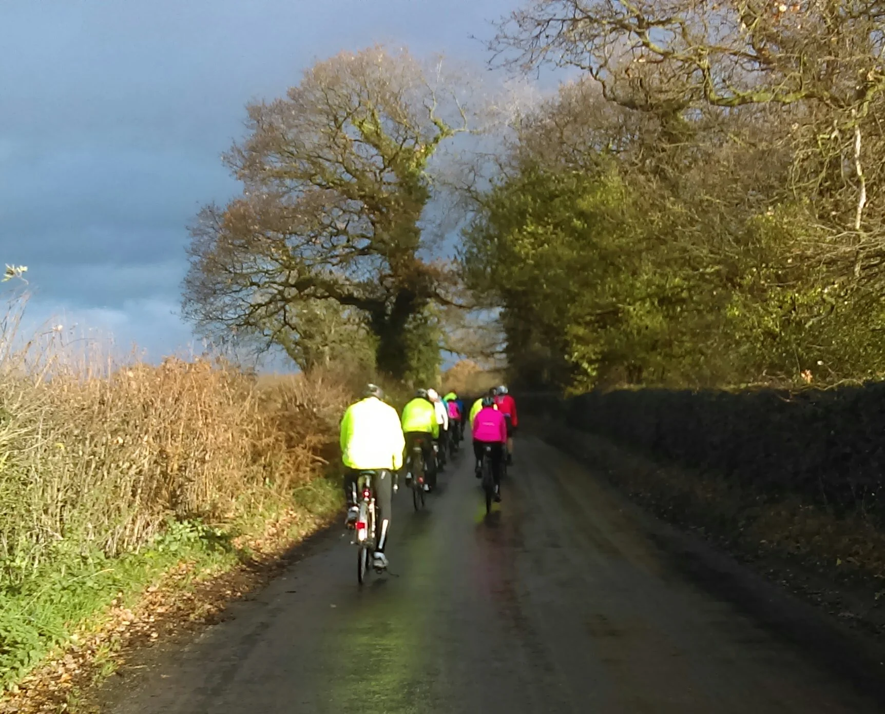 Sunday Easy Ride to Shipbrook 9 Dec 2018