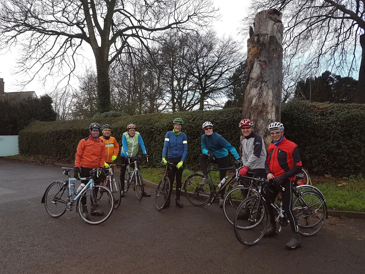 L to R: Dave, Pete, Kevin, David, Steve, Mike, Moray. Photographer: Chris.