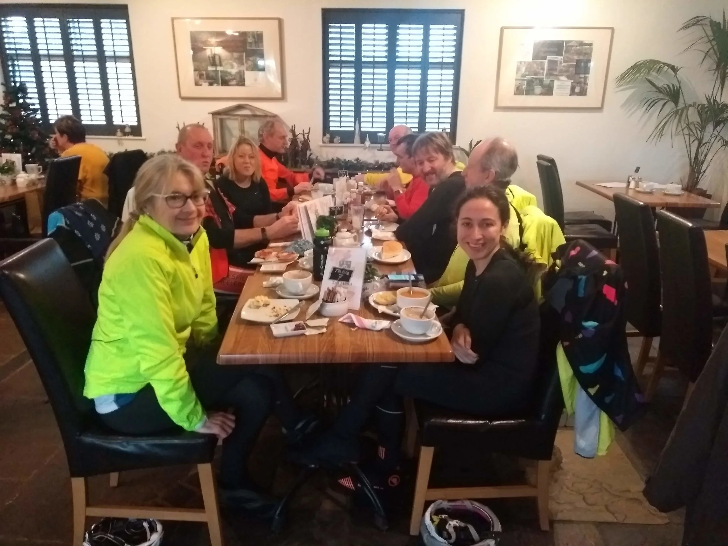 Sunday Easy Ride to Plumley 23 Dec 2018