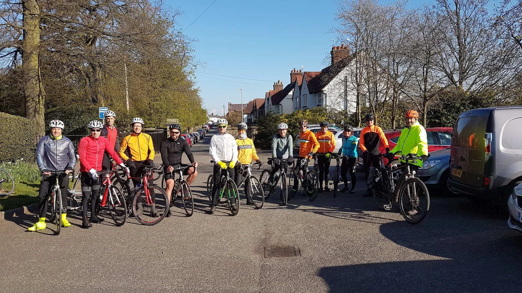 Larks and Larklings: Stuart, Kevin, Peter, Jochen, Kevin, Lucia, Rob, Nigel, Phil, Sue, Ian, Simon