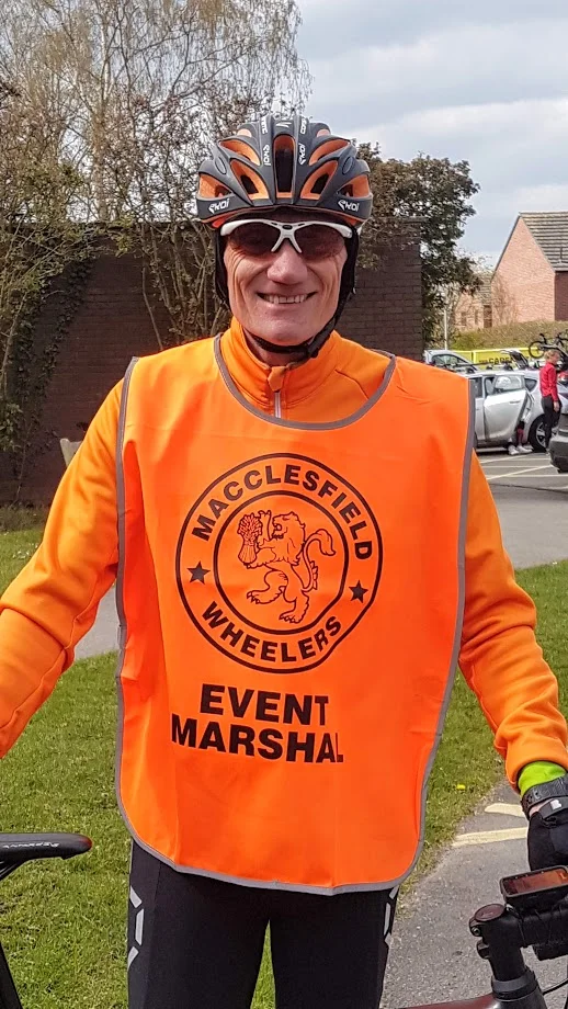 Macclesfield Wheeler Event Marshal Nigel