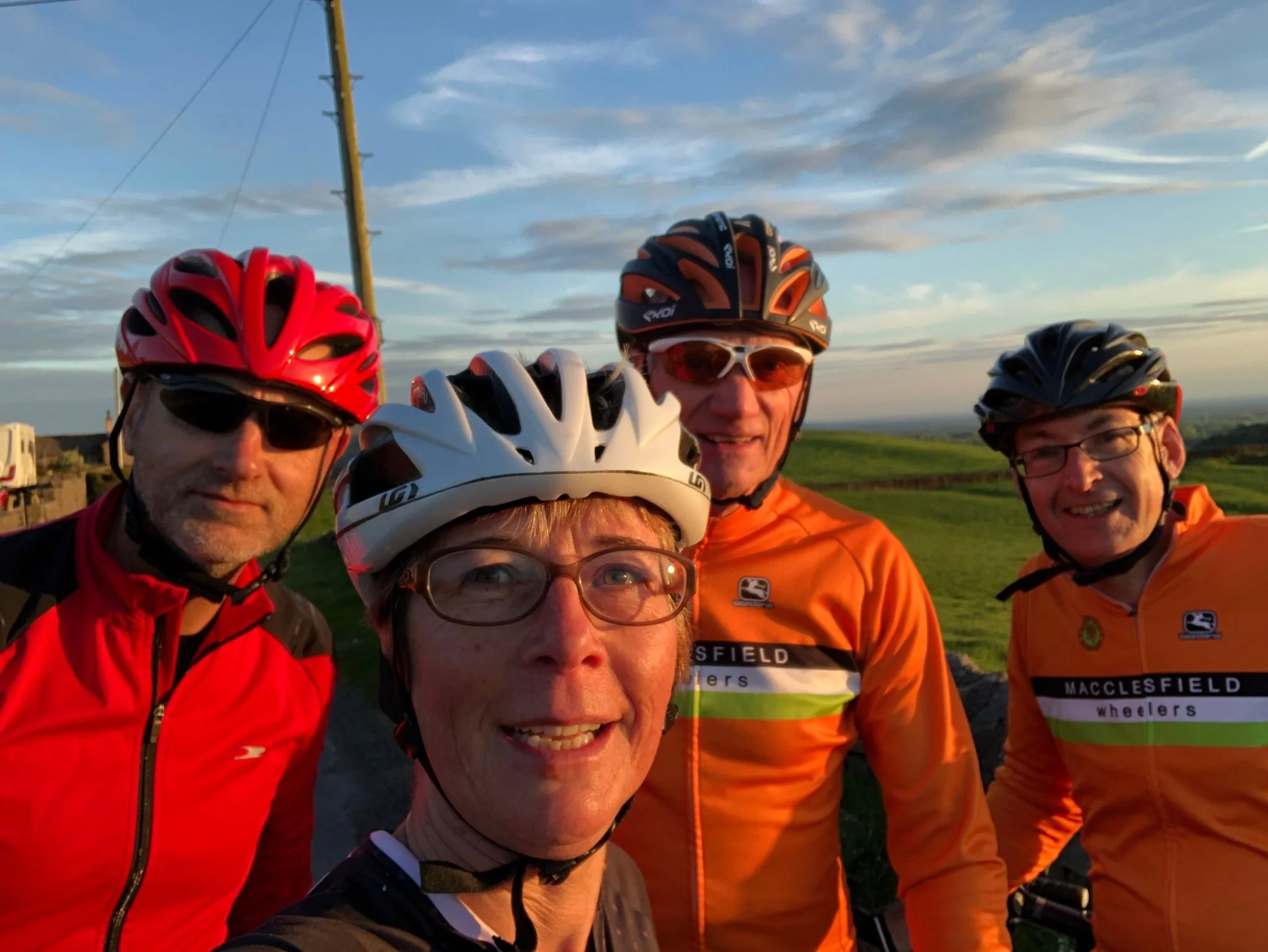 Ewan, Alison, Nigel, Steve