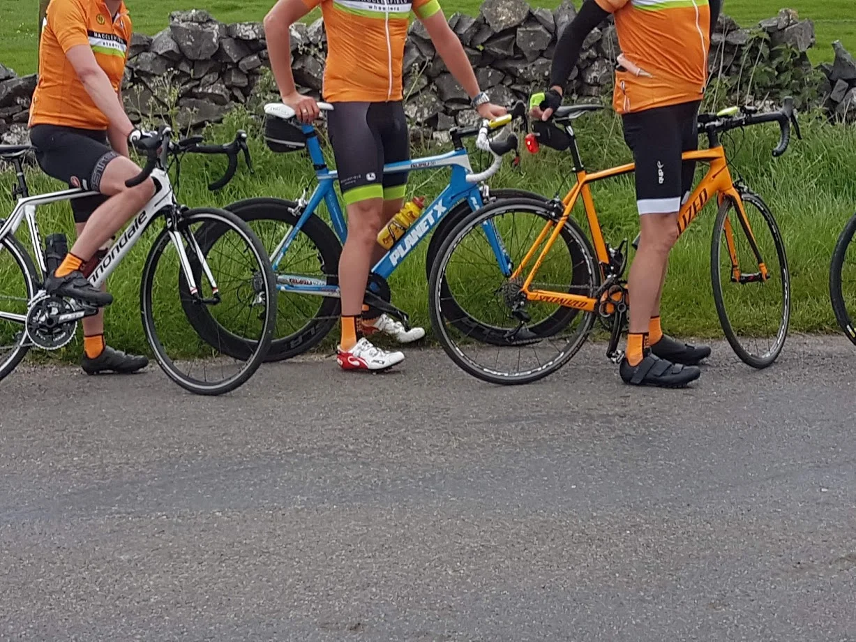 Those socks again. Planet X, £10 for five (pairs). Expect stock outage when these legs go viral.