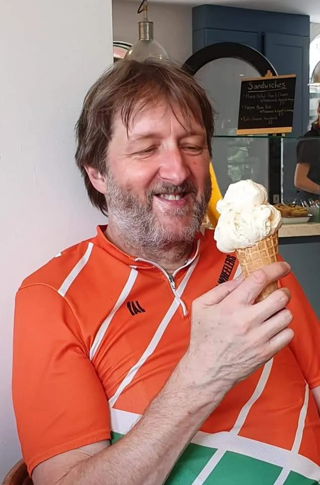Happiness is….an ice cream!