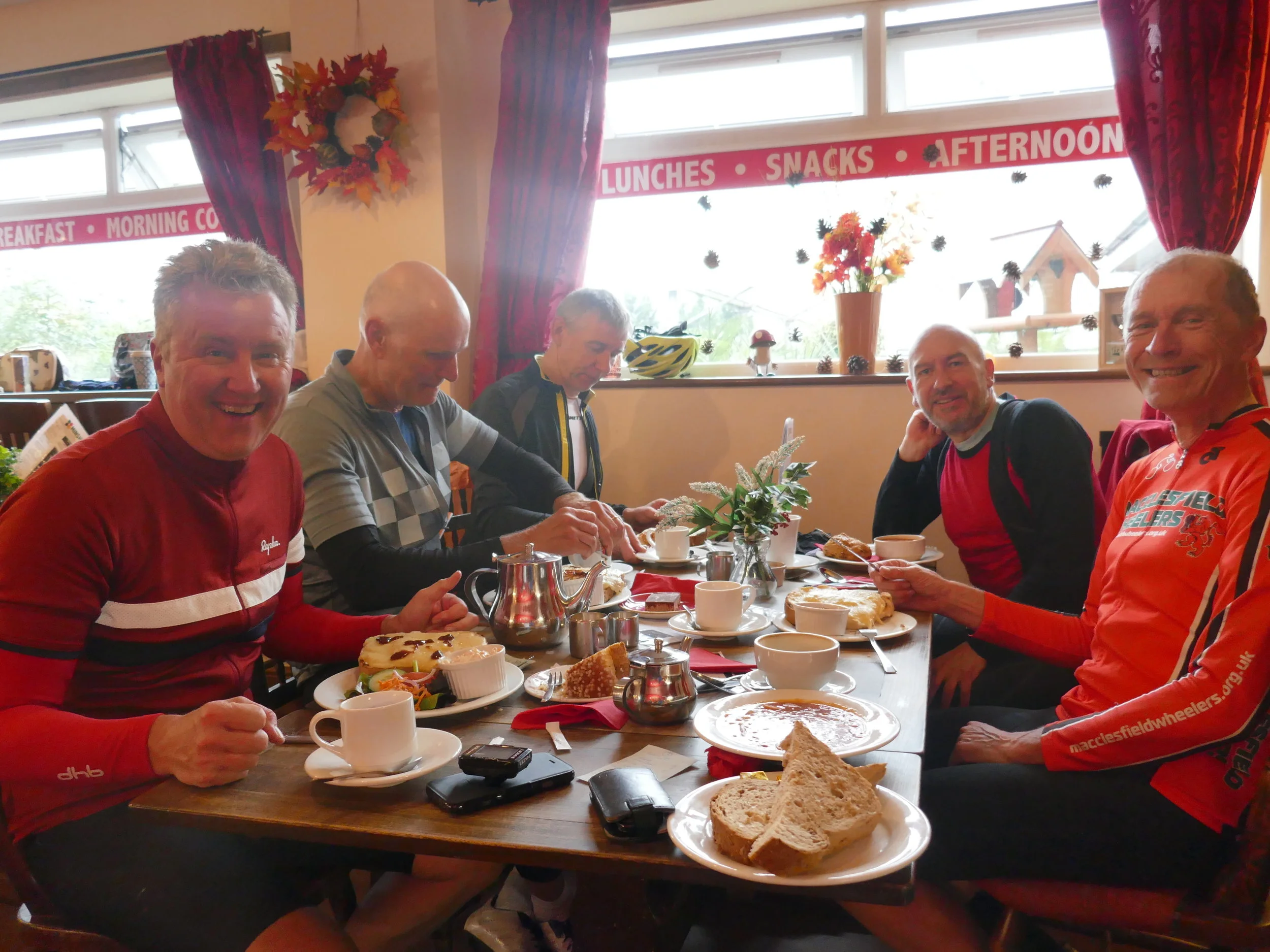 Wed Club Run to Minshulls near crewe