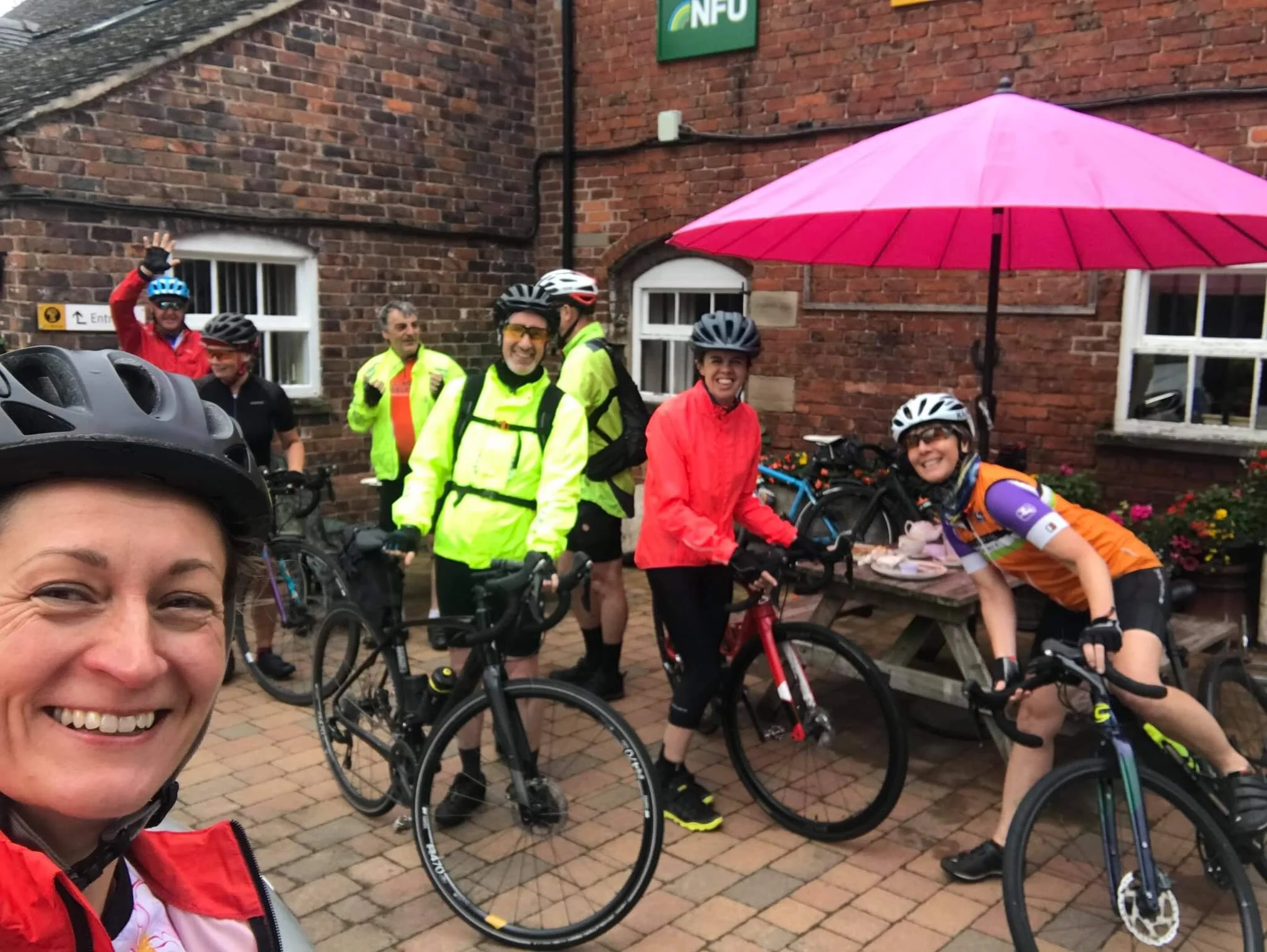 Sunday Easy Rides in the rain