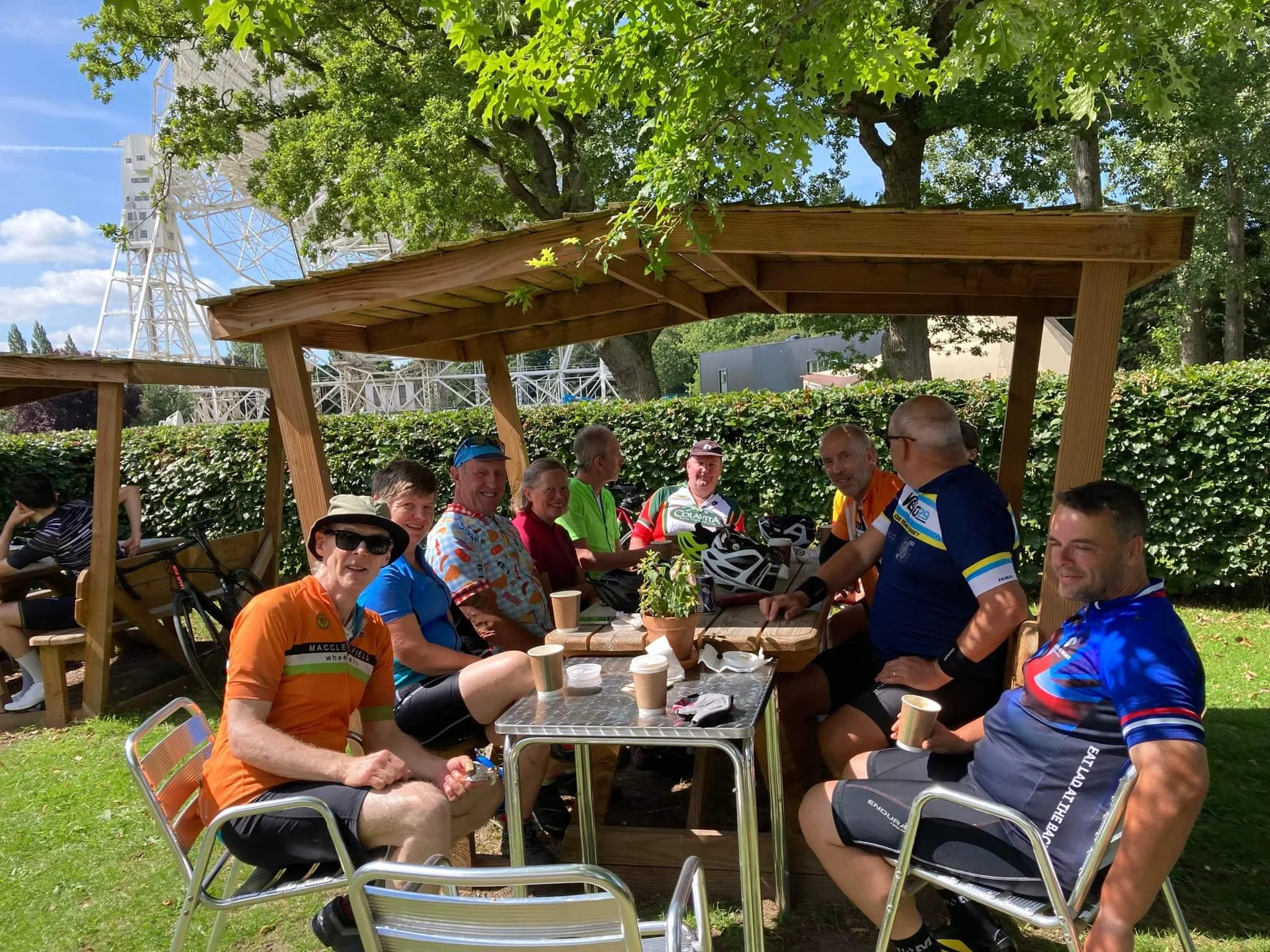 Sunday easy ride to Jodrell Bank 