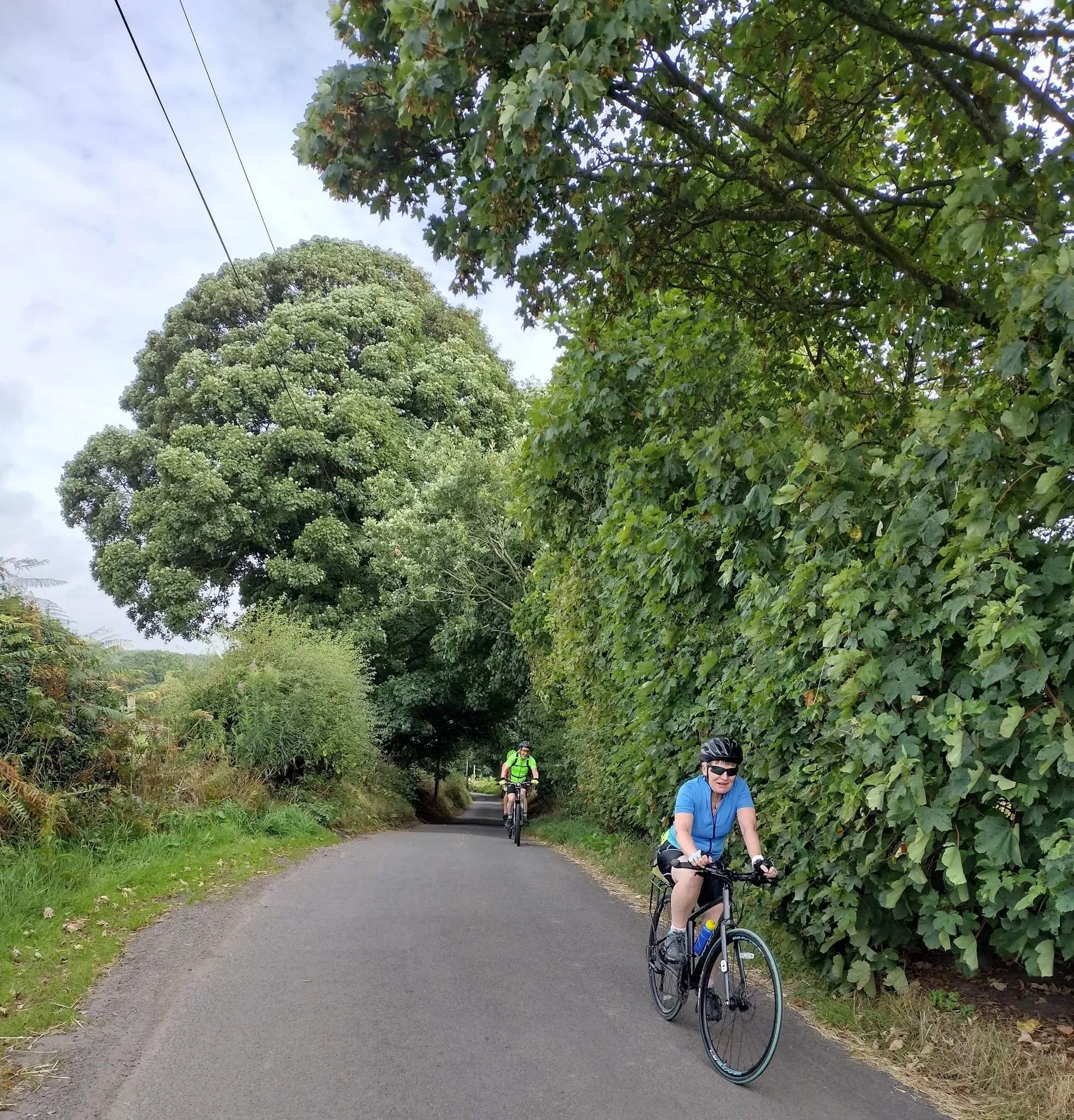 Five found some hills....