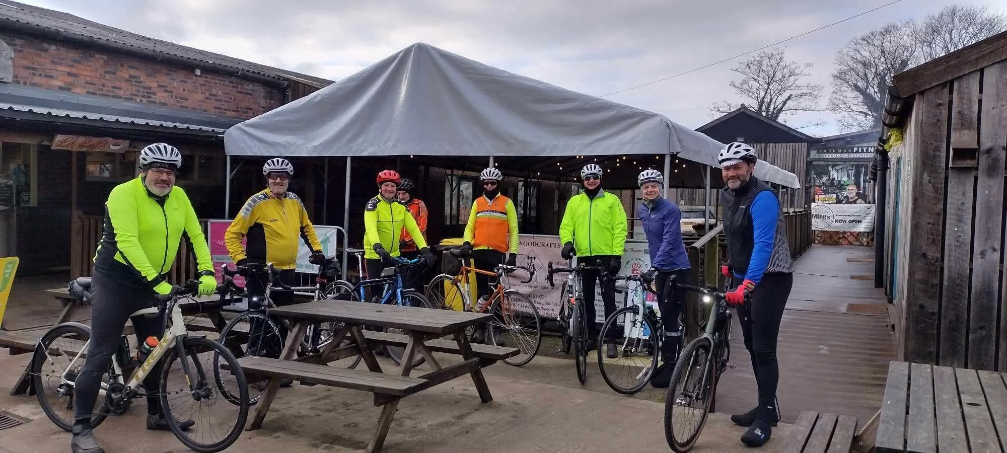 Frosty easy ride to Astbury