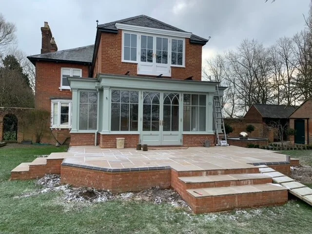 Garden Room and bedroom extension to Country House