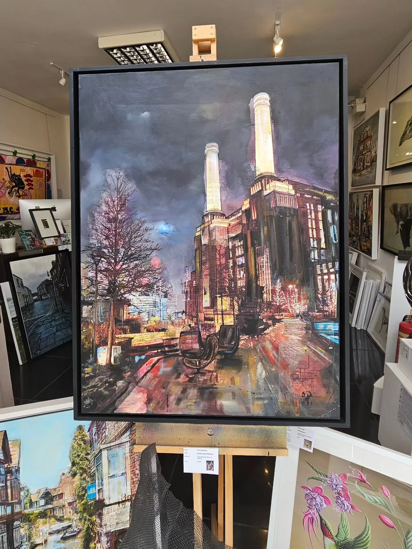 We love a re-hang and have just had a little move around here at Lilford Gallery - what do you think?

You can see all these glorious pieces, and more (we couldn't fit everything in our pics and gotta keep a few surprises 😜) until mid October, when 