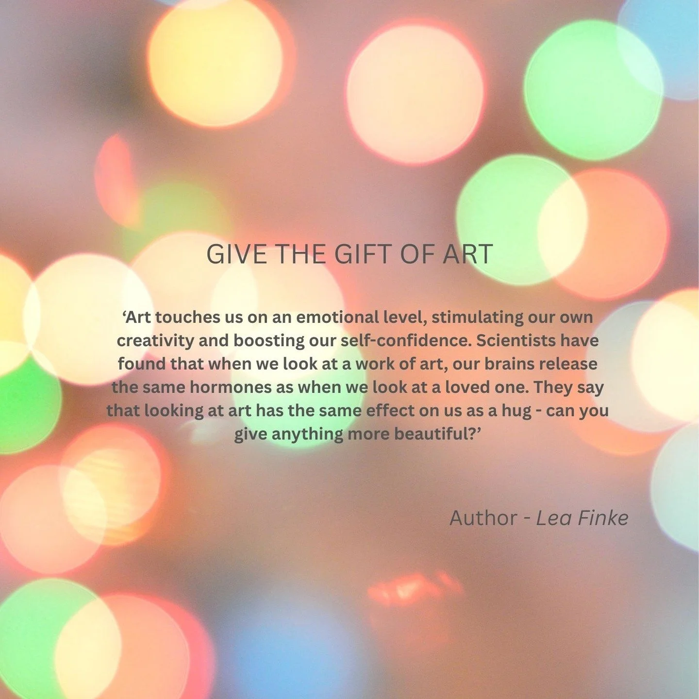 A Gift Card from Lilford Gallery or Lilford Gallery &amp; Framing is the ultimate way to share the beauty of creativity with your loved ones. Whether they&rsquo;re into contemporary pieces, bold abstracts, or eccentric ceramics, they can choose what 