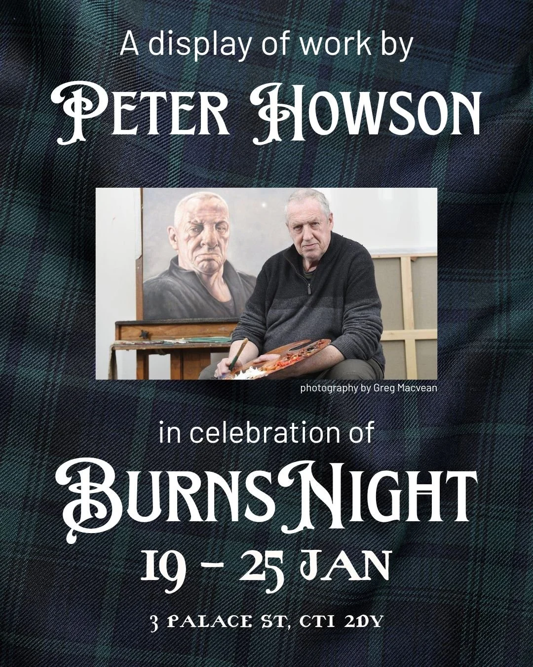 Pop into the gallery between 19th-25th January to view a modest selection of original drawings and limited edition etchings and lithographs, all signed by the artist himself and ready to hang!
Peter Howson OBE has established a formidable reputation 