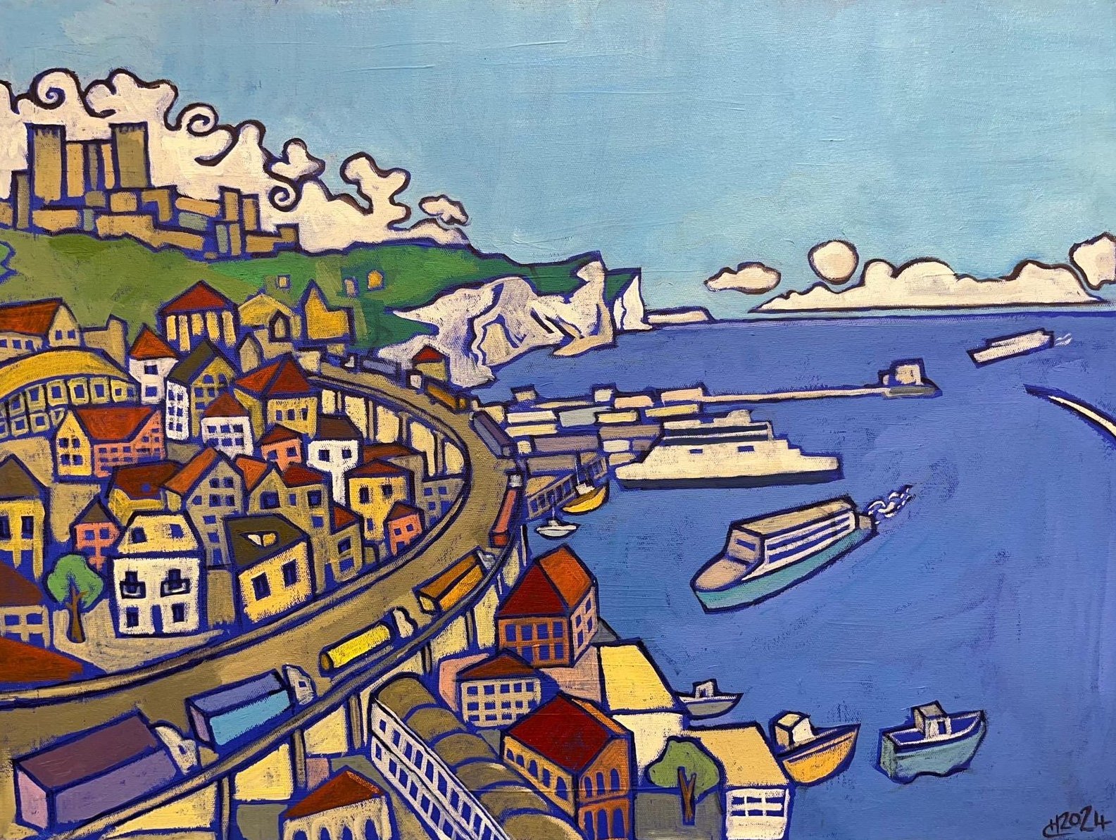 'The City Series' a solo show by Henry Cockburn