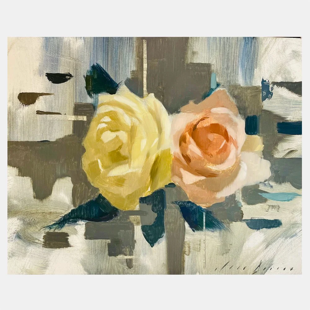 Study of Two Roses