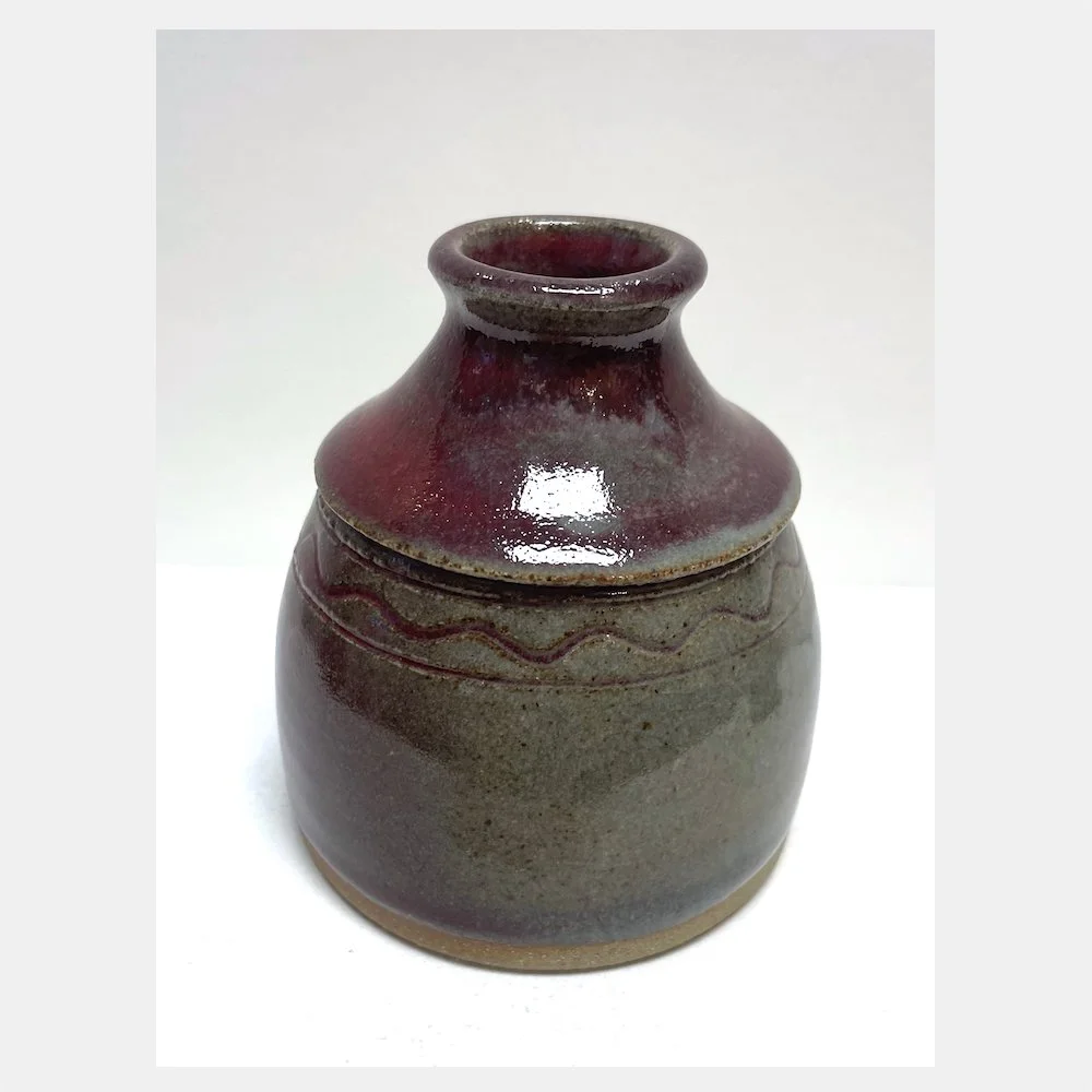 Red Copper Vase