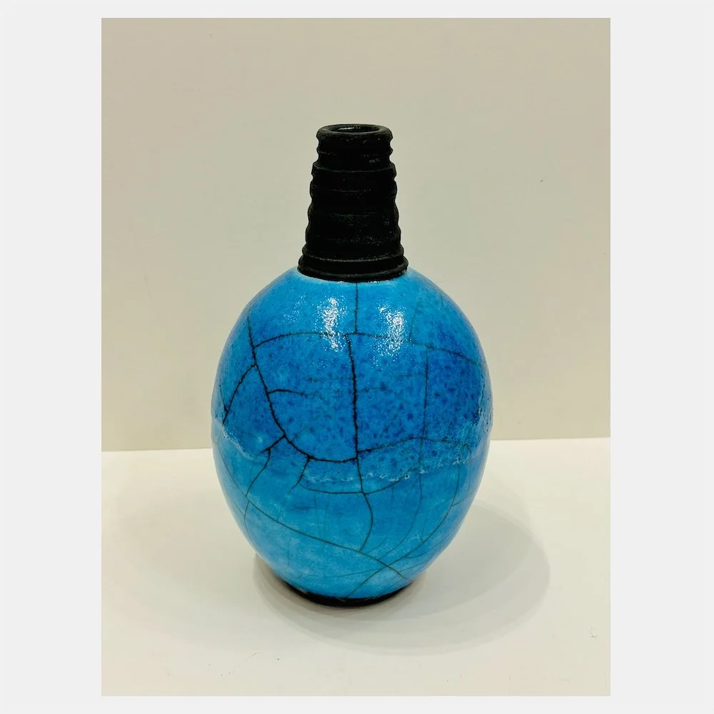 Black Vessel with Black Ribbed Neck WEB.jpeg