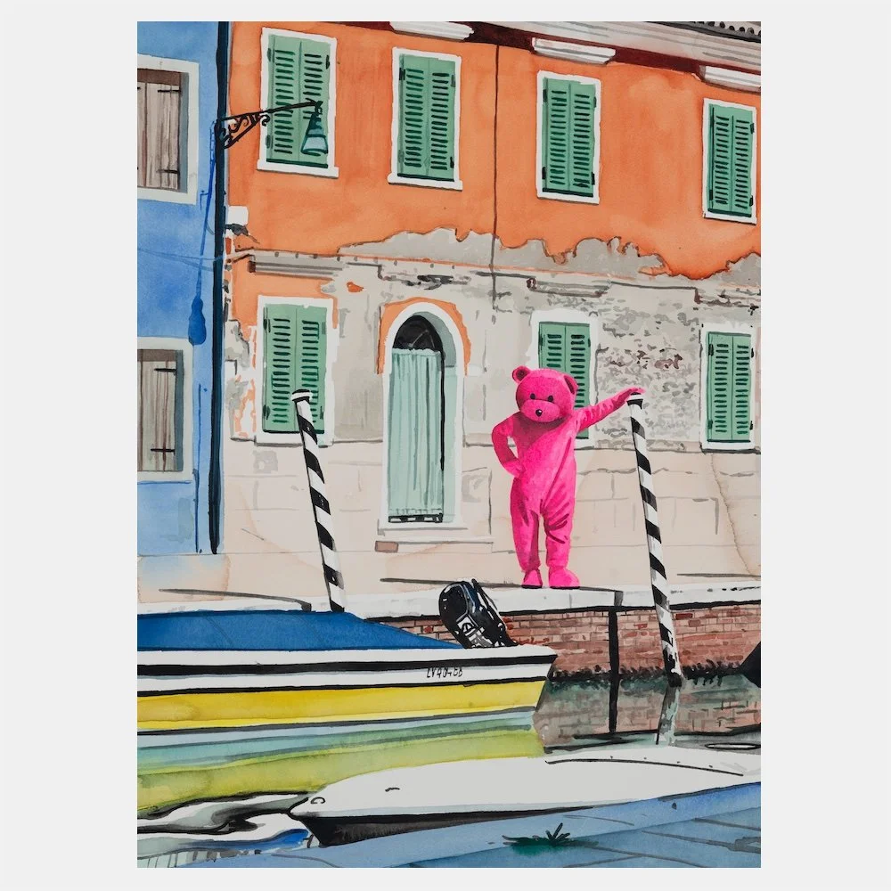 Taking A Moment In Murano