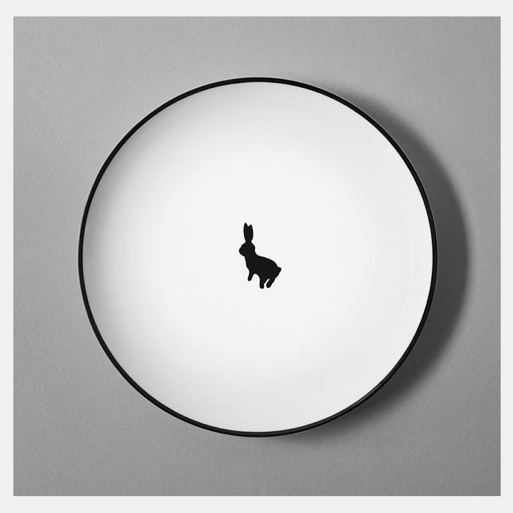Bouncing Rabbit Plate