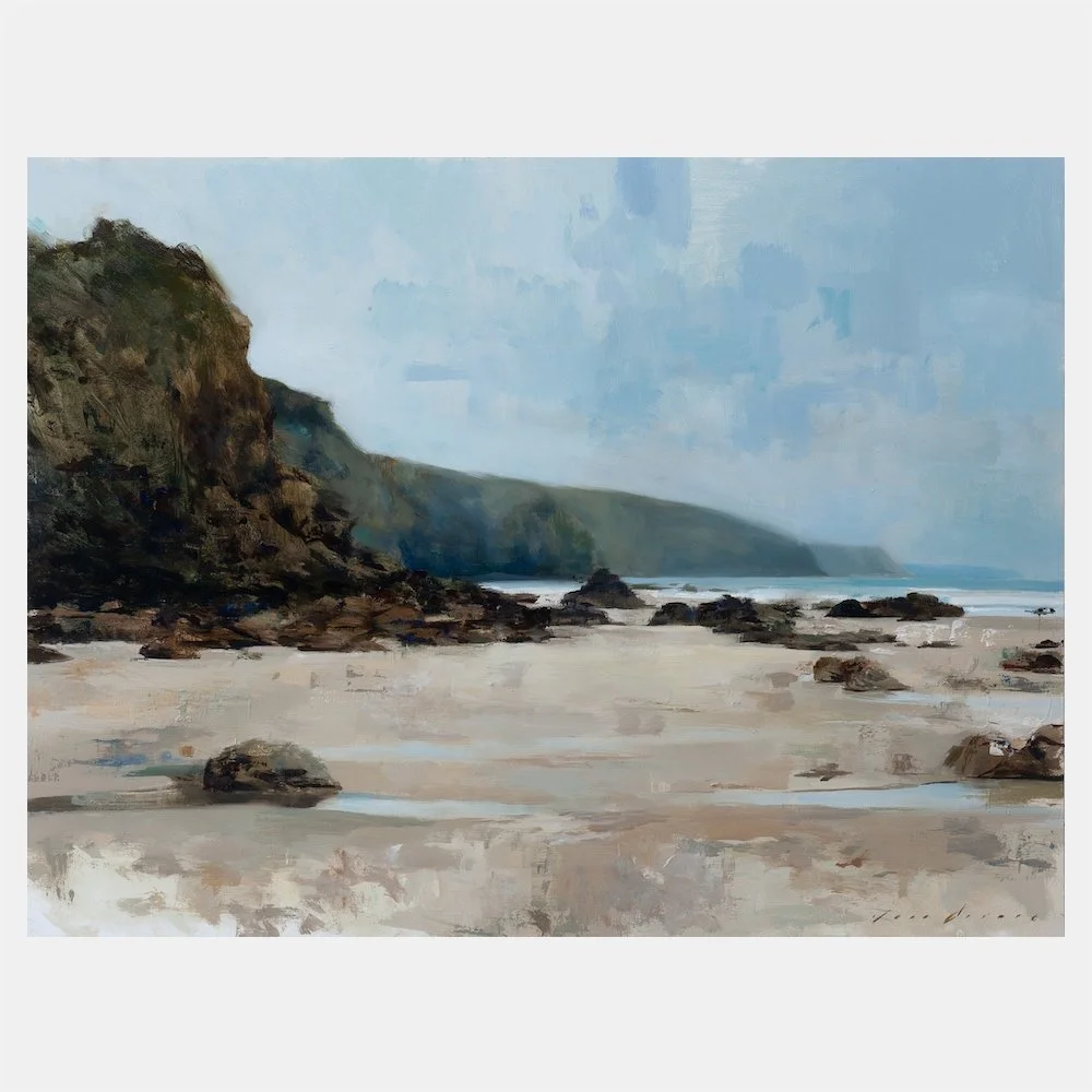 Receding Cornwall Cliffs