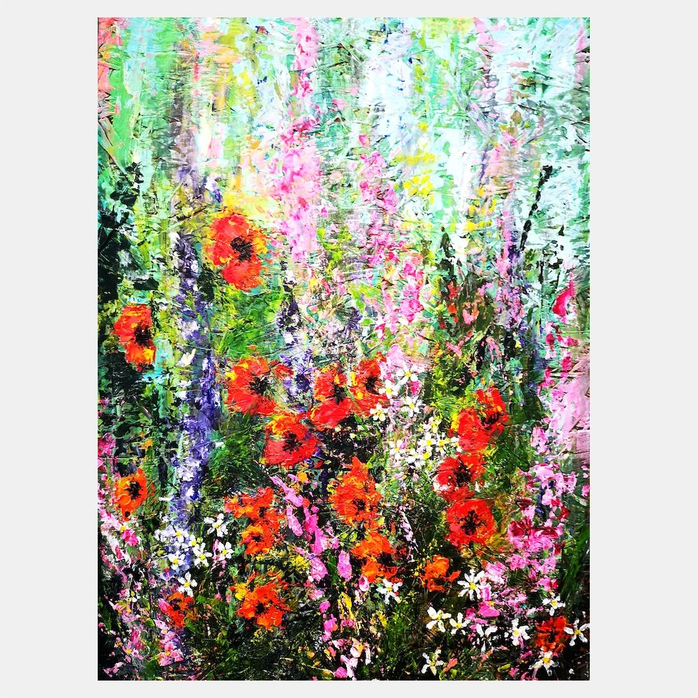 Spring Flowers with Poppies