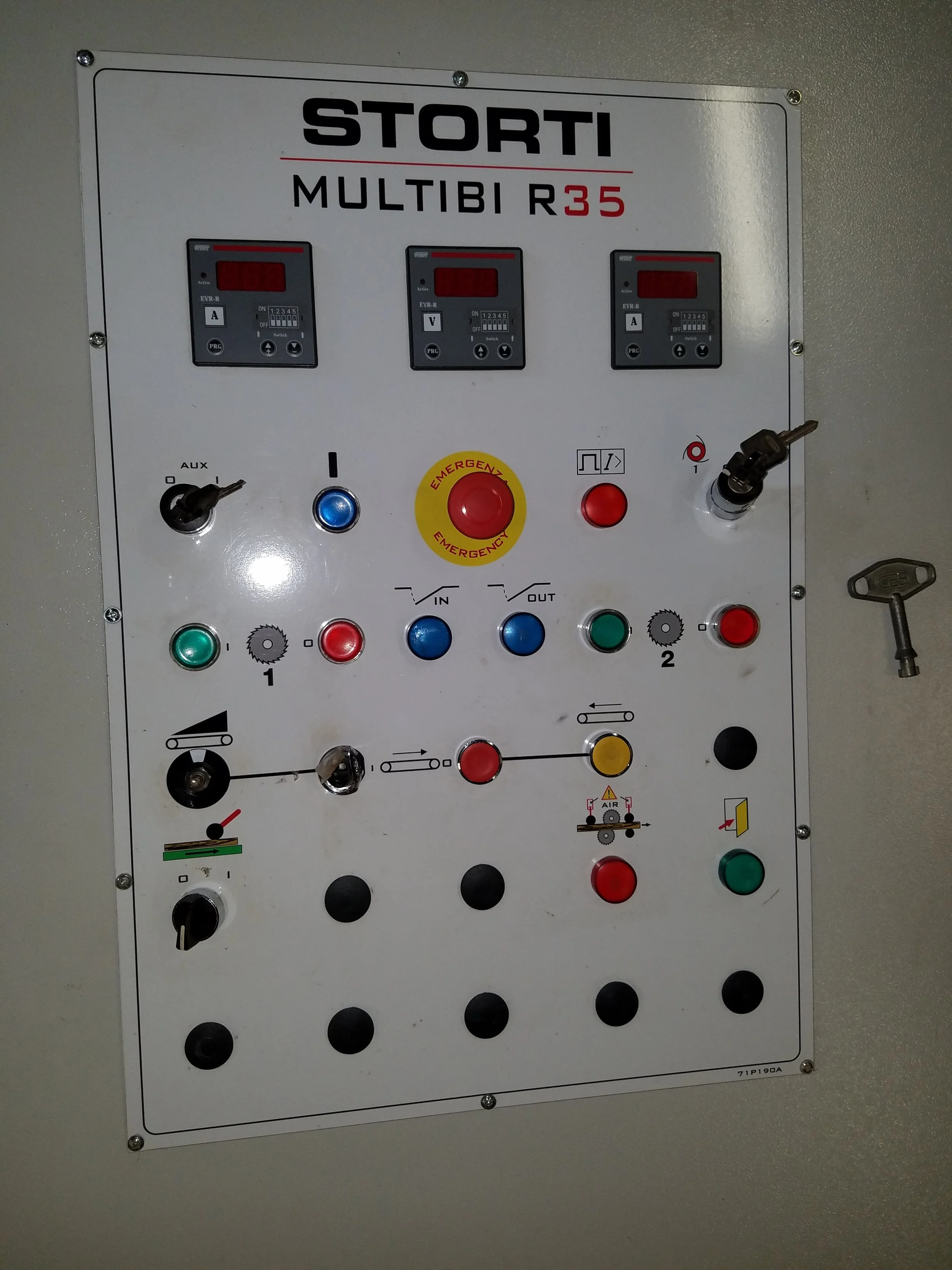 Storti R35 Gang Control Panel #2516.jpg